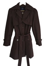 Burberry Mantel, rotbraun 