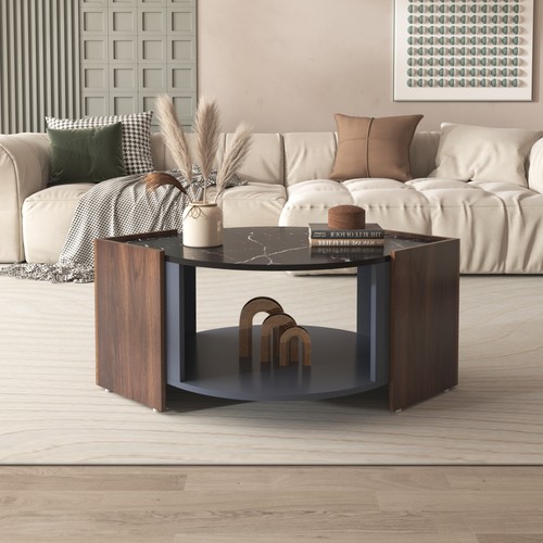Couchtisch marmor optik - couchtisch, marmor-optik