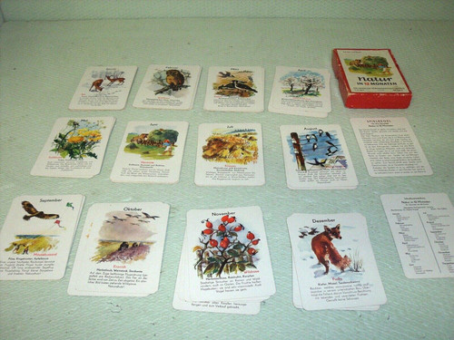 Quartett ddr natur in 12 - ddr, "natur