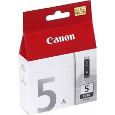 1 x Canon PGI-5Bk, PGI5Bk Original OEM Schwarz Tintenstrahlpatrone IP 3300 MX 850 700