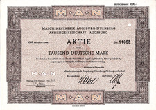 MAN Aktiengesellschaft histor