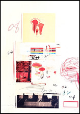 Cy Twombly Lithographie COA