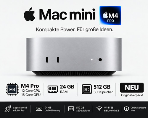 Apple mac mini - m4, pro,