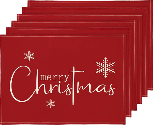 Platzset weihnachten 6er set - platzset,