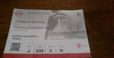 Top Sammler Ticket FC Bayern München vs Fortuna Düsseldorf 1. Bundesliga 18/19 