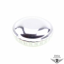 Bajonett Verschluss 30mm Chrom Tankdeckel Tank für Mofa Moped Mokick