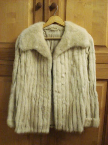Nerzjacke beige pastelnerz - nerzjacke,
