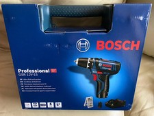 Bosch Professional Akkuschrauber GSR 12V-15 Li 2 x 2,0Ah.Akkus,Lader,Zubehör,Box