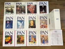 Pan - Zeitschrift für Kunst und Kultur - Jg. 1986 komplett - 12 Hefte + Schuber