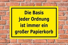 Schild Basis jeder Ordnung