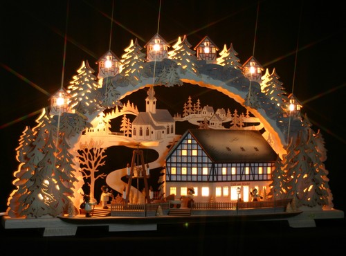 Schwibbogen fachwerkhaus - 3d-schwibbogen,