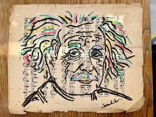 Albert einstein musiknoten - albert,