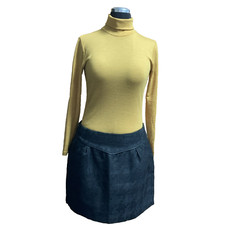 Minirock mit Reißverschluss