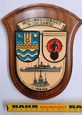 Wappen Marine Minensuchboot SCHLESWIG (M1073) Hohlstablenkboot