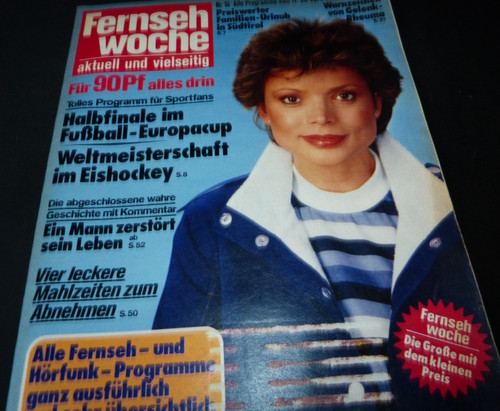 Fernsehwoche 1982 uschi - fernsehwoche, nr.15/1982