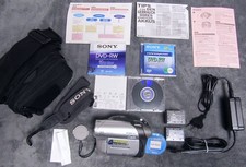 SONY DCR-DVD92E Night Shot - Videokamera, Handycam, Camcorder mit Mini-DVD RW-Lw