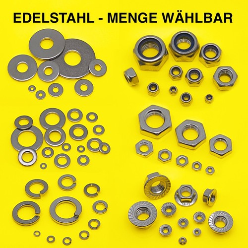 Scheiben muttern federringe - scheiben,