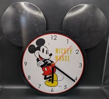 Disney Mickey Mouse Wanduhr Holz gebraucht