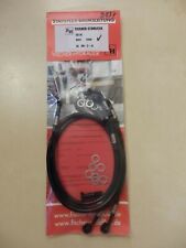 YZF R1 RN22 2009- STAHLFLEX vorne_hinten SCHWARZ ABE YZFR1 R 1 brake hose D237