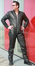 Echt Leder Overall Catsuit