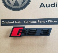 Original Audi RS3 lettering