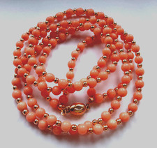 585 Gold  Korallen Kette