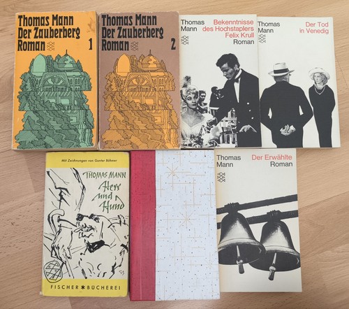 Thomas mann konvolut bücher - mann,