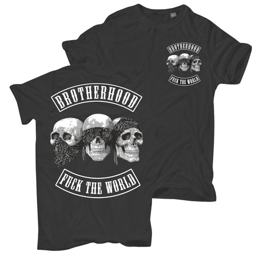 Shirt brotherhood patch 3 - patch,