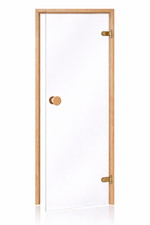 Saunatür klarglas 69x187 - saunatür,