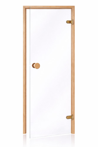 Saunatür klarglas 69x187 - saunatür,