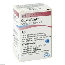 2x COAGUCHEK Softclix Lancet