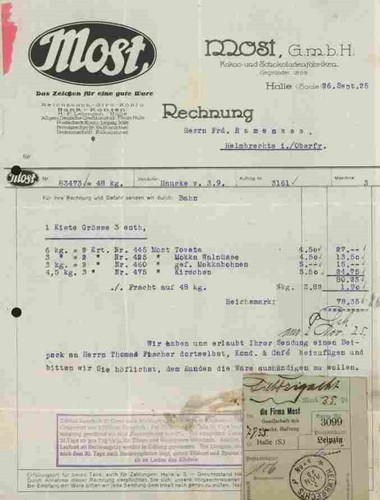Most gmbh 1925 halle - most,