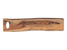 Holzbrett Servierbrett Dekotablett Thor 70x15cm Dekobrett Akazie massiv