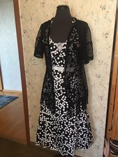 Neckholder Kleid Gr.38 mit etwas längerer Weste