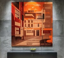 XL LEINWAND BILD BIS 110x100x5