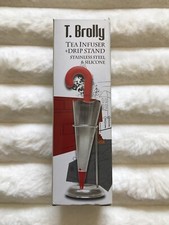 T Brolly Teekanne mit Tropfständer