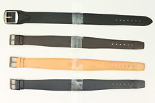 60-70er Leder Uhrenarmband Leather strap 20mm auch für Feste Stege, sehr weich