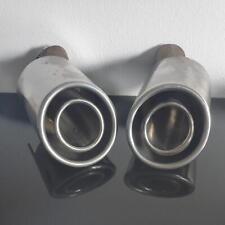 2x ORIGINAL Fiat Abarth 500 Endrohre links+rechts Auspuff Endschalldämpfer