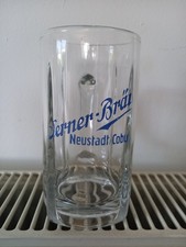 Altes Bierglas 0,4l Werner