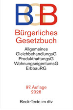Bürgerliches Gesetzbuch mit