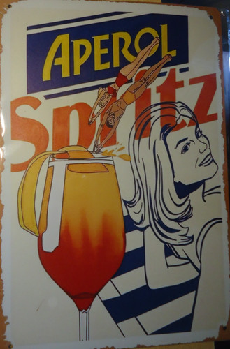 Aperol spritz retro - ,