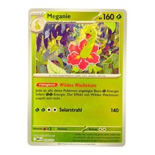 Meganie MEG 010 Reverse Holo Mega-Entwicklungen Pokemon Karte Deutsch
