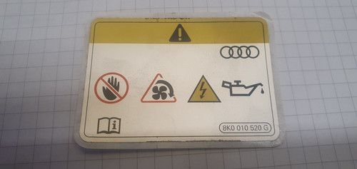 Original audi kennschild - audi,