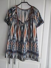 Charles Vögele Blusen-Shirt, mehrfarbig, Gr. 40