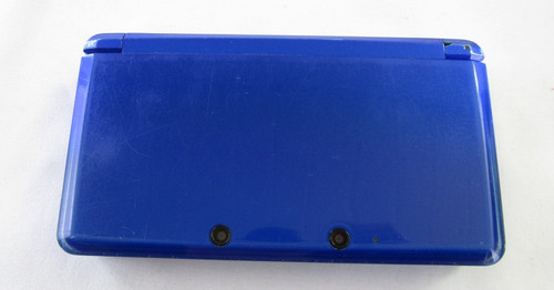 Nintendo 3ds dunkel blau - 3ds, in
