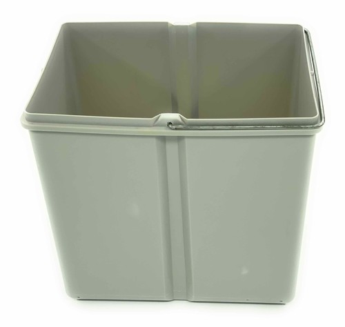 Wesco ersatzeimer alu grau 15 - ersatzeimer,,