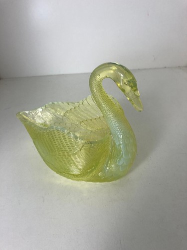 Schwan uranglas vaselineglas - schwan,