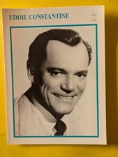 EDDIE CONSTANTINE / Filmstar - Sammelkarte