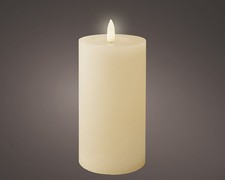 Lumineo LED Wachskerze Creme