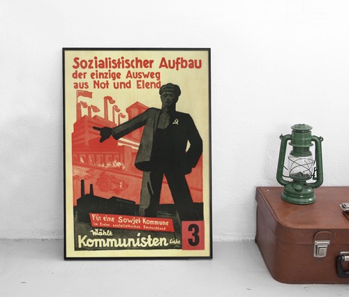 Poster kpd wahlplakat - poster,